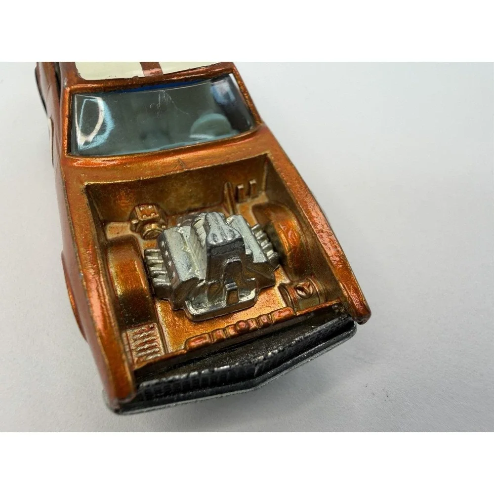 Hot Wheels Original Redline 1969 Vintage Heavy Chevy Orange Light Interior